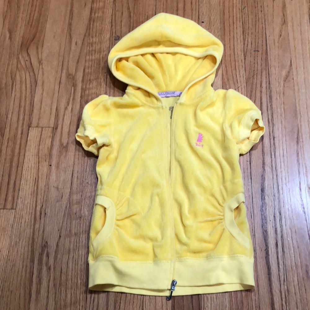 Juicy Couture short sleeve track jacket